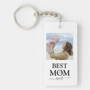 Porte-clés Meilleure maman Jamais Famille Collage de photos
