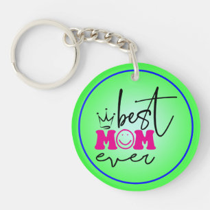 Porte-clés Meilleure maman jamais la fête des mères Design-63