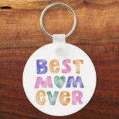 Porte-clés Meilleure maman jamais mère (Recto)