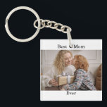 Porte-clés Meilleure maman jamais photo<br><div class="desc">Best Mom Ever est le cadeau parfait pour les mamans. Best Mom Ever célèbre les mamans en toutes occasions.</div>