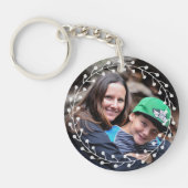 Porte-clés Meilleure maman photo à deux côtés (Devant)