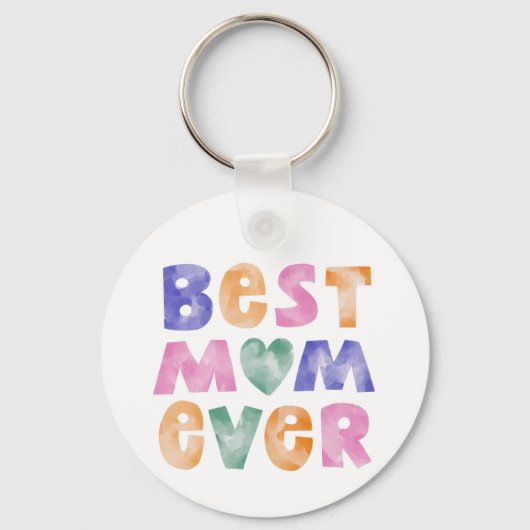 Porte-clés Meilleure Maman Qui Ait Jamais Existé Mère (Recto)
