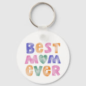 Porte-clés Meilleure Maman Qui Ait Jamais Existé Mère (Verso)
