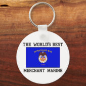 Porte-clés Meilleure marine marchande (Recto)