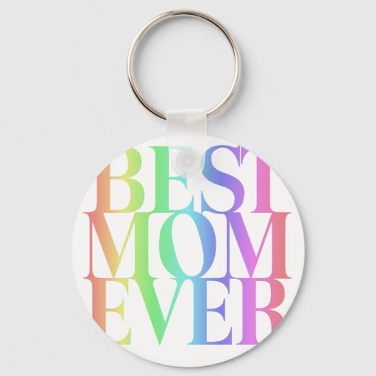 PORTE-CLÉS MEILLEURE MOM JAMAIS (Recto)