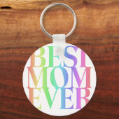 PORTE-CLÉS MEILLEURE MOM JAMAIS (Recto)