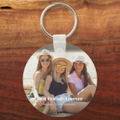 Porte-clés Meilleure photo pour les amis (Recto)