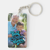 Porte-clés Meilleure pop jamais | Grand-père Photo (Dos)