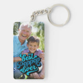 Porte-clés Meilleure pop jamais | Grand-père Photo (Dos)