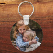 Porte-clés Meilleure soeur personnalisée jamais (Recto)