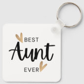 Porte-clés Meilleure tante jamais (Dos)