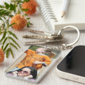 Porte-clés Meilleure tante jamais acrylique Porte - clé (Devant droit)