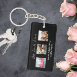 Porte-clés Meilleurs amis pour toujours BFF noms de photo per<br><div class="desc">Un cadeau pour votre(vos) meilleur(s) ami(s) pour les anniversaires,  Noël ou un événement spécial. Texte blanc : Best Friends Forever,  écrit avec un script de style à la main tendance. Personnalisez et utilisez vos propres photos et noms.</div>