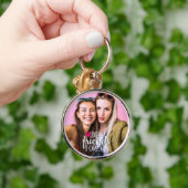 Porte-clés Meilleurs amis pour toujours photo BFF moderne (Main)