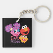 Porte-clés Meilleurs Amis, rue Sésame (Dos)