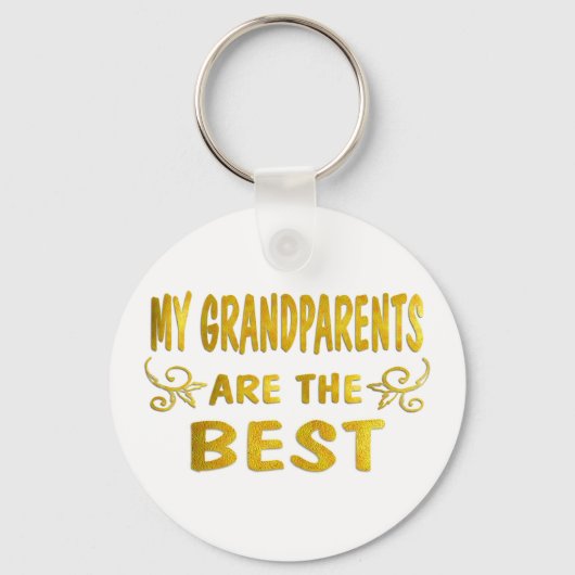 Porte-clés Meilleurs grands-parents (Recto)