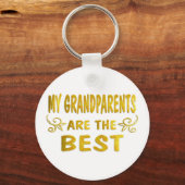 Porte-clés Meilleurs grands-parents (Recto)