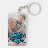 Porte-clés Meilleurs groupes jamais | Grand-père Photo (Dos)