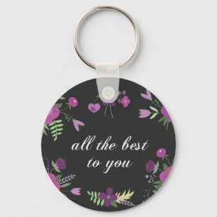 Porte-clés Meilleurs souhaits