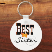Porte-clés Meilleurs T-shirts et cadeaux de Soeurs (Recto)