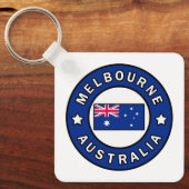 Porte-clés Melbourne Australie (Recto)