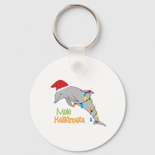 Porte-clés Mele Kalikimaka (Recto)