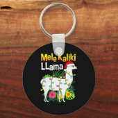 Porte-clés Mele Kalikimaka Christmas Shirt Hawaiian Llama X-m (Recto)