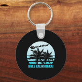 Porte-clés Mele Kalikimaka Retro Hawaii Famille de Noël Va (Recto)