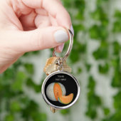 Porte-clés Melon Cantaloupe tranché (main)