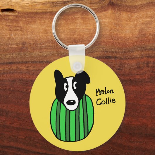 Porte-clés Melon Collie (Recto)