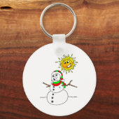 Porte-clés Melting Snowman (Recto)
