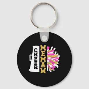 Porte-clés Memaw de pom-pom girl Memaw Grand-mère _1