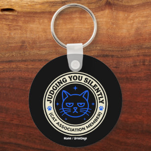 Porte-clés Membre de l'Association Féline Officielle Vous Jug