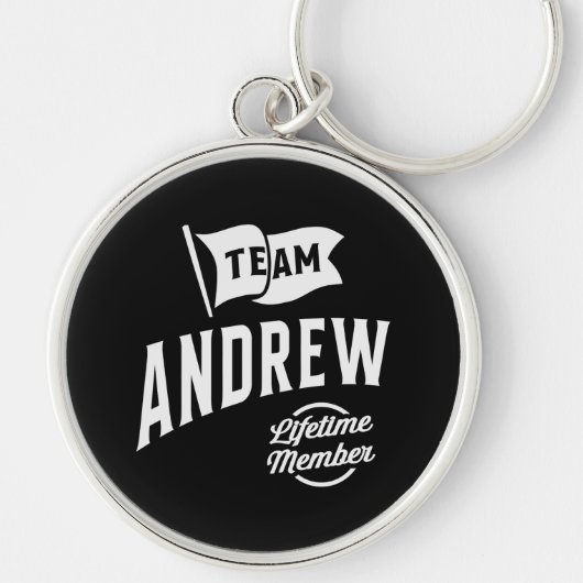 Porte-clés Membre de l'équipe Andrew Lifetime (Devant)