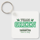 PORTE-CLÉS MEMBRE DE L'ÉQUIPE GREEN (Recto)