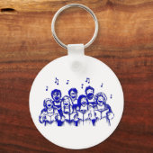 Porte-clés Membres/chanteurs de chorale (Recto)