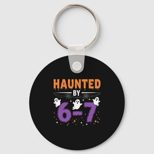 Porte-clés Mème 67 Haunted 67 Six Sept (Recto)