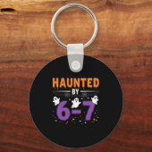 Porte-clés Mème 67 Haunted 67 Six Sept (Recto)