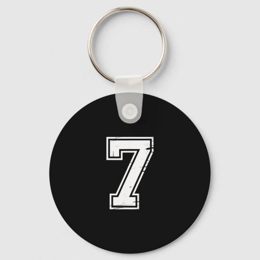 Porte-clés Mème 6 Numéro 67 Six Sept  (Recto)