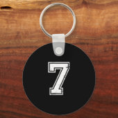 Porte-clés Mème 6 Numéro 67 Six Sept  (Recto)