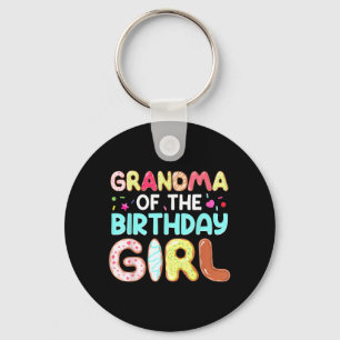 Porte-clés Mémé branchée de la fille d'anniversaire Mignonne