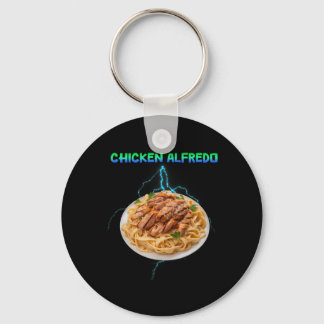 Porte-clés Mème Chicken Alfredo Bootleg Style Rap 90s Vintage