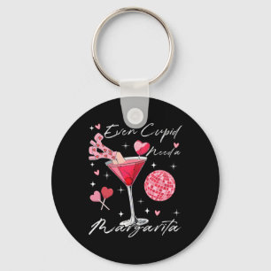 Porte-clés Même Cupidon A Besoin D'Une Margarita Saint-Valent