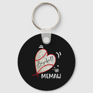 Porte-clés Mémé de baseball Famille Équipe de joueurs Mémé co