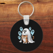 Porte-clés Mème de chat drôle Soky Halloween Kitty (Recto)