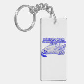 Porte-clés Mème de chat en colère pour les propriétaires de c (Devant gauche)