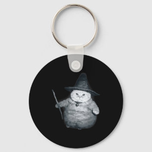 Porte-clés Mème de chaton sorcier Chonk sorcière Chat Mème Ce