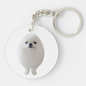 Porte-clés Mème de chien d'oeuf porte - clé (Dos)