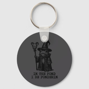 Porte-clés Mème de Magicien Grenouille Dans Le Nd Je Sois Nde