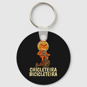 Porte-clés Mème drôle d'enfants italien Brainrot Chicleteira 